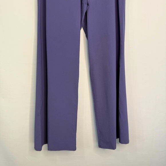 Youer Success Pants Wide Leg Women Size L High Waist Lightweight Alpen Purple - Picture 6 of 17